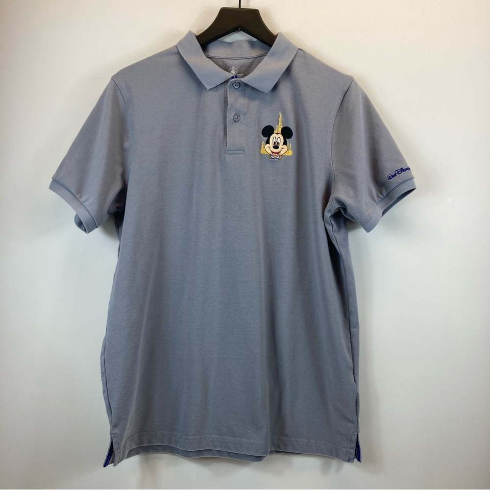 Disney Embroidered Mickey Mouse Polo Shirt Size M